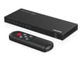 Pikkukuva 1 / 5: Microconnect MC-HDMISWITCH0501-4K, Micro-USB, Metal, Black, 60 Hz, 3840 x 2160, 18 Gbit/s