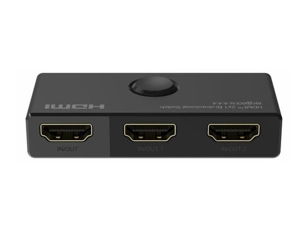 MicroConnect - Switch - 8K@60Hz Bi-directional, 4:4:4 HDR - 2 x HDMI - stasjonær