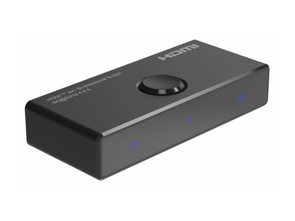 MicroConnect - Switch - 8K@60Hz Bi-directional, 4:4:4 HDR - 2 x HDMI - stasjonær
