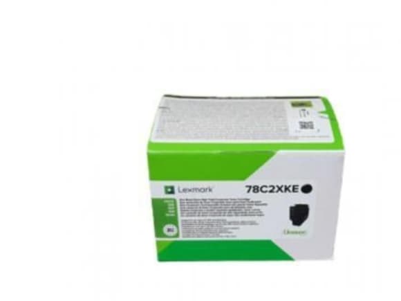Lexmark 78C2XKE tonerpatron 1 stk Original Sort