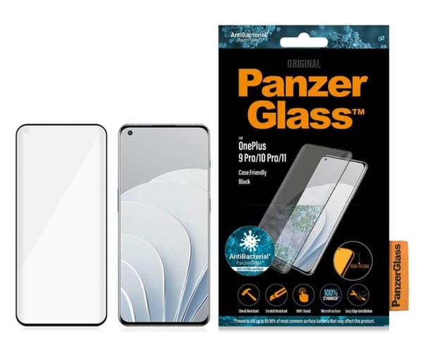PanzerGlass - Screen Protector OnePlus 9 Pro - 10 Pro - 11 - Ultra-Wide Fit