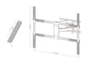 Miniatyrbilde 2 av 5: Neomounts AWLS-950BL1 - Monteringskomponent (8 x VESA-utvidelser) - full bevegelse - for LCD-skjerm - svart - skjermstørrelse: 55"-110" - VESA-bøylem