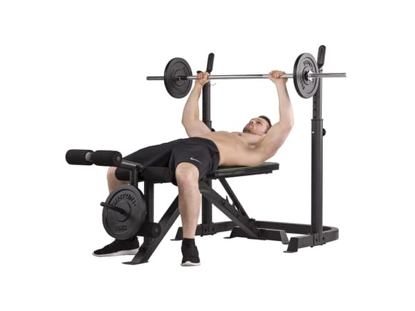 Tunturi WB50, Justerbar treningsbenk, Hjem, 150 kg, Sort, 1040 mm, 1670 mm