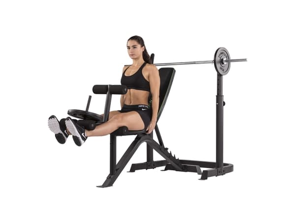 Tunturi WB50, Justerbar treningsbenk, Hjem, 150 kg, Sort, 1040 mm, 1670 mm