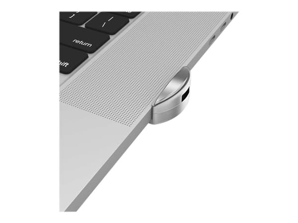 Compulocks Ledge Lock Adapter for MacBook Pro 16" (2019) - Adapteri paikan lukitsemiseen turvallisuuden takaamiseksi - hopea - Apple MacBook Pro 16"