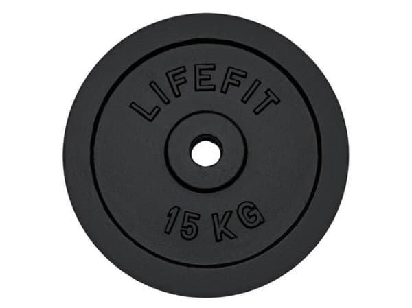 STANDARD GJUTEN PLATTA LIFEFIT 15KG 30MM