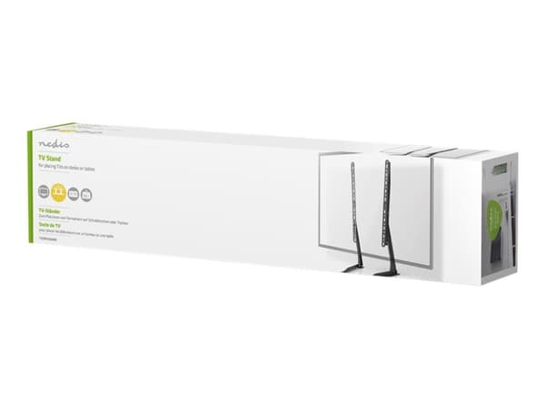 Nedis - Stativ - for flatpanel - stål - svart - skjermstørrelse: 13"-70" - skrivebord