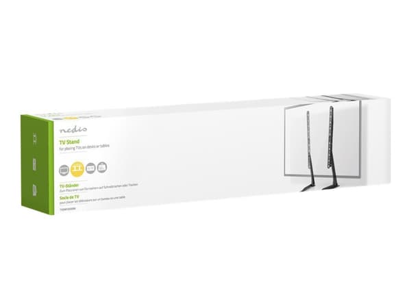 Nedis - Stativ - for flatpanel - stål - svart - skjermstørrelse: 13"-70" - skrivebord