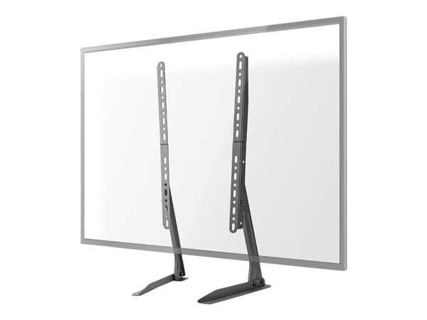 Nedis - Ställ - för platt panel - stål - svart - skärmstorlek: 13"-70" - skrivbord Svart