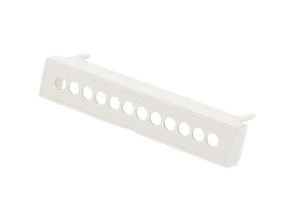 Hammond Electronics 1597D4MTC6 Klemmeafdækning ABS-PC Grå (L x B x H) 70 x 20 x 14 mm 1 stk
