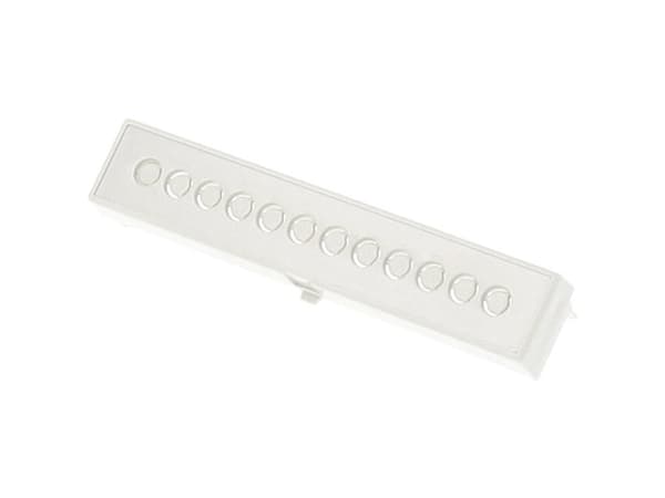 Hammond Electronics 1597D4MTCKO Klemmeafdækning ABS-PC Grå (L x B x H) 70 x 20 x 14 mm 1 stk