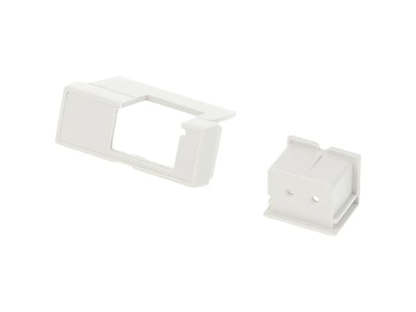 Hammond Electronics 1597D2MBC Klemmeafdækning ABS-PC Klar (L x B x H) 35 x 20 x 14 mm 1 stk