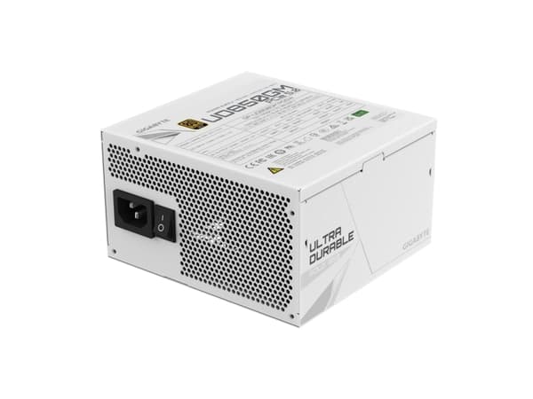 Gigabyte UD850GM PG5W - Strømforsyning (intern) - ATX12V 3.0 - 80 PLUS Gold - AC 100-240 V - 850 watt - aktiv PFC