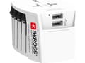 Miniatyrbilde 1 av 2: Skross 61664, Universal, Universal, 100 - 250 V, Hvit, 2,4 A, 5 V