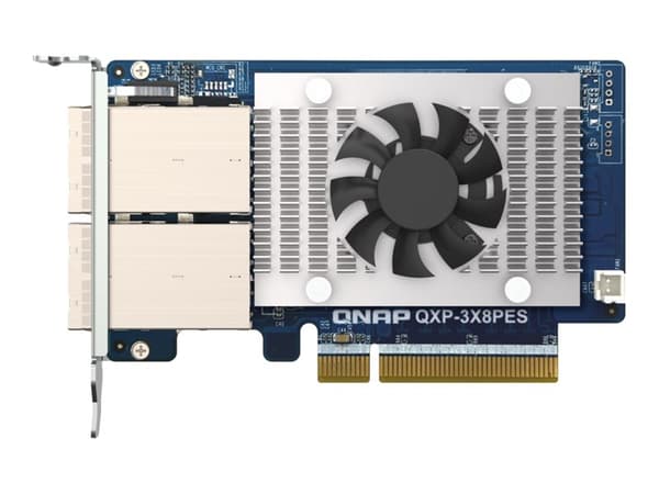 QNAP QXP-3X8PES - Utvidelsesmodul - PCIe 3.0 x8 lav profil - SAS-3 x 8