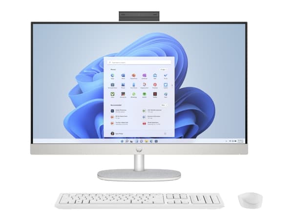 HP 27-cr0001no - Allt-i-ett Ryzen 5 7520U / upp till 4.3 GHz - RAM 16 GB - SSD 512 GB - NVMe - Radeon 610M - Gigabit Ethernet, Bluetooth 5.3 - Win 11