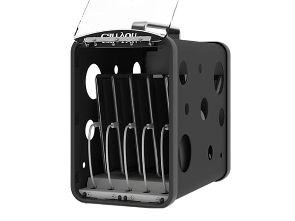 LocknCharge CarryOn - Ladestasjon - bærbar - 30 watt - PD - 5 utgangskontakter (24 pin USB-C)