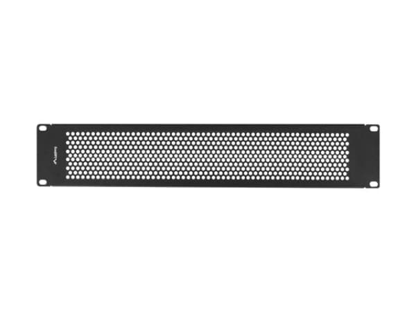 Lanberg Deksel for 19" skap 2U perforert sort