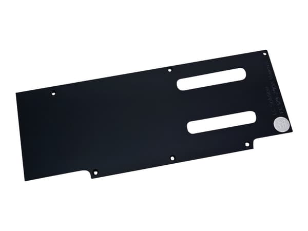 EkWaterBlocks EK-FC R9-290X - Videokortbakplatta - anodiserad aluminium - svart