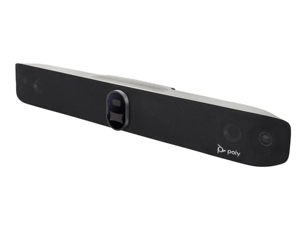 Poly Studio X70 - Alt-i-ett-videobar - Zoom Certified, Certified for Microsoft Teams, Google Meet Certified - svart