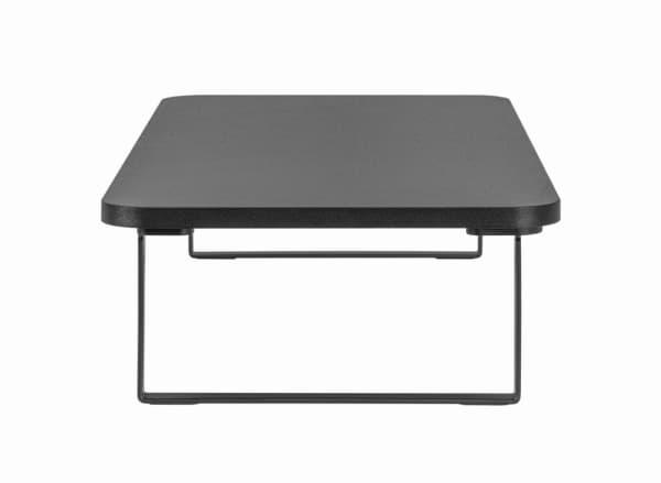 Gembird MS-TABLE-03 - Ställ - rectangle - för bildskärm/bärbar dator - plast, stål, spånskiva - svart - skrivbord