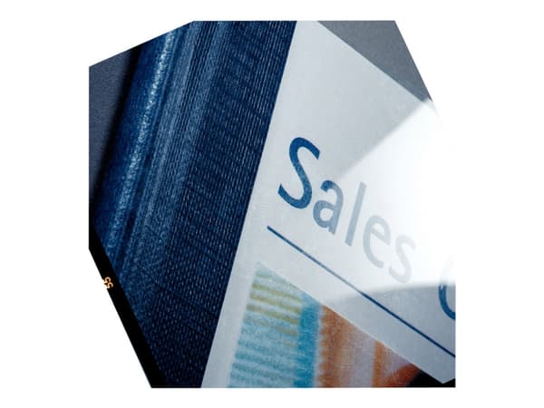 Leitz ImpressBIND - A4 (210 x 297 mm) - 35 ark - blå med transparent frontdeksel - mykt deksel - for Leitz impressBIND 140, impressBIND 280