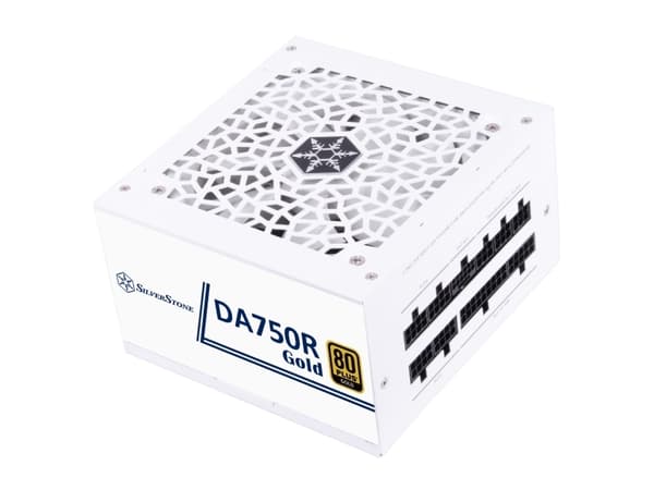 SilverStone DA750R-GMA - Strømforsyning - aktiv PFC Hvit