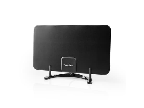 Nedis ANIR2501BK700, Innendørs, Sort, 26 dBi, 1,5 m, FM, UHF, VHF, 25000 m