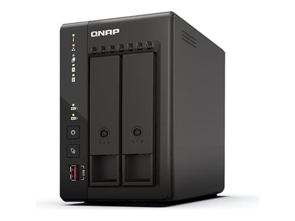 QNAP QVP-21C - NVR - 8 kanaler - med nettverk Sort