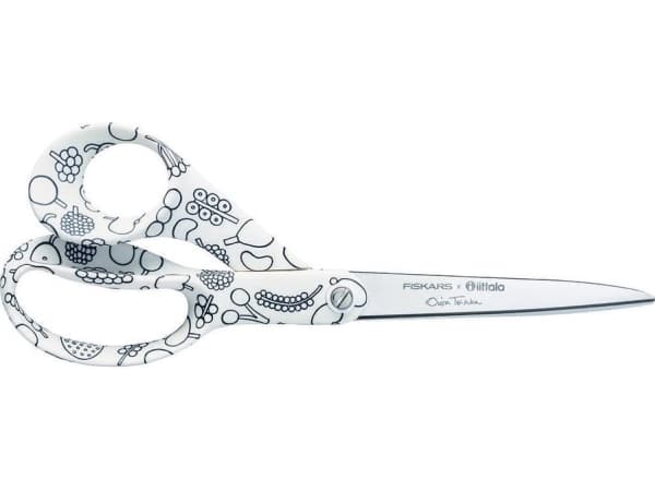 Iittala FXI scissors 21cm Frutta black/white