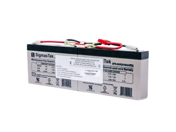 Origin Storage - UPS-batteri - 1 x batteri - ventilregulert blysyre (VRLA) - 2-cellers - grå, svart