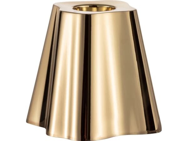 Iittala Aalto candlestick 65mm brass