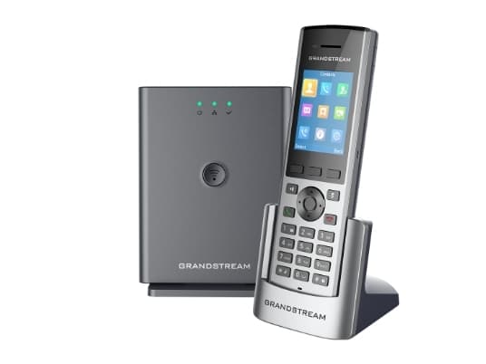 Grandstream DP755 - Trådløs telefonbasestasjon / VoIP telefonbasestasjon - DECT - treveis anropskapasitet - SIP - 20 linjer