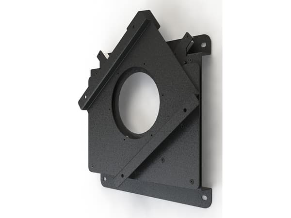 HI-ND - Monteringssett (veggmontering) - for flatpanel - roterende - svart - skjermstørrelse: inntil 55" - monteringsgrensesnitt: 200 x 200 mm