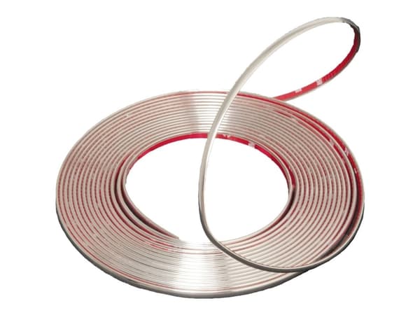HP Biltillbehör 18821 Bild Dekorationslista Krom (L x B) 8 m x 21 mm