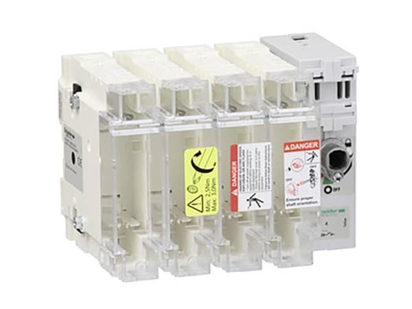 Schneider Electric GS2K, 4P, 750 V, 8 kV, 50/60 Hz, 100 A, 850 °C