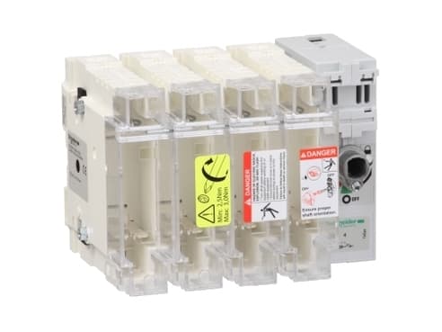 Schneider Electric GS2K, 4P, 750 V, 8 kV, 50/60 Hz, 100 A, 850 °C