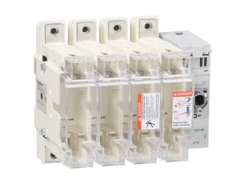 Schneider Electric GS2K, 4P, 750 V, 8 kV, 50/60 Hz, 100 A, 850 °C