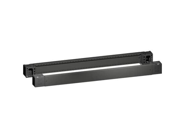 Rittal VX 8660.007, Hörndel, Svart, Stål, 100 mm, 7 kg, 2 styck