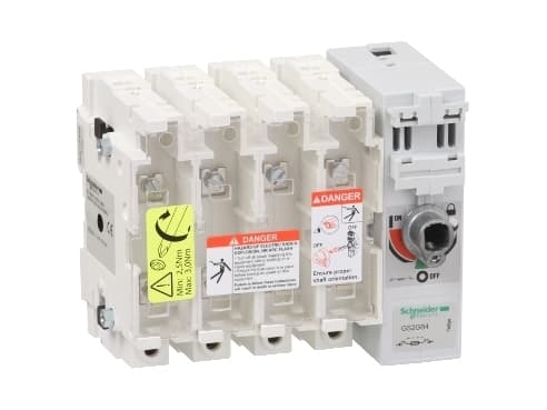 Schneider Electric GS2G, 4P, 750 V, 8 kV, 50/60 Hz, 40 A, 850 °C