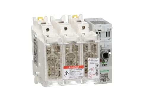 Schneider Electric GS2GU, 3P, 750 V, 8 kV, 50/60 Hz, 60 A, 960 °C
