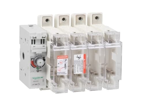Schneider Electric GS2J, 4P, 750 V, 8 kV, 50/60 Hz, 100 A, 850 °C