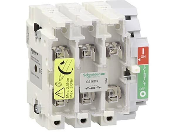Schneider Electric GS1 K, 3P, 750 V, 8 kV, 50/60 Hz, 100 A, 850 °C