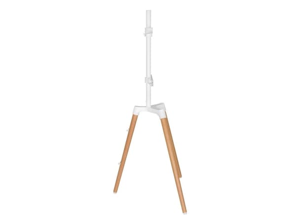 Nedis TVSM7060WT, 165,1 cm (65"), 200 x 200 mm, 400 x 400 mm, 140°, Aluminium, Stål, Brun, Hvit