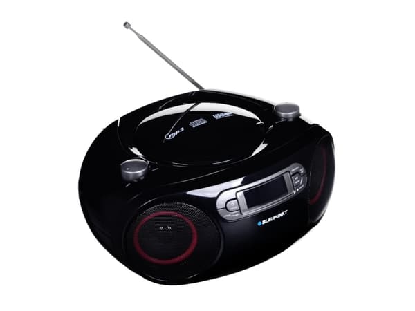 Blaupunkt BB18BK, 1,27 kg, Svart, Bärbar CD-spelare