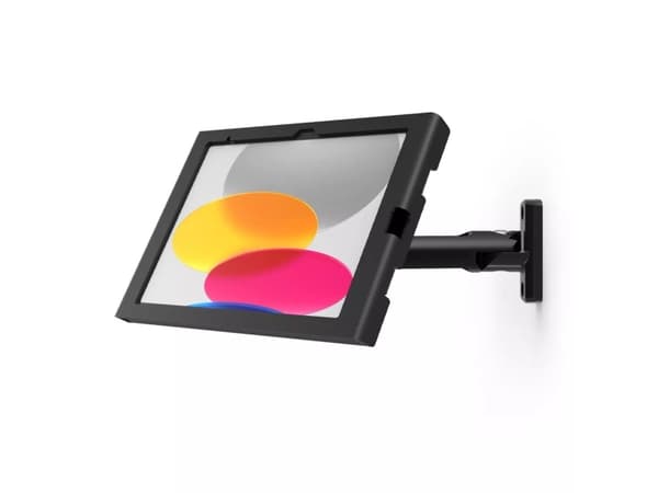 Compulocks iPad 10th-11th (A16) Gen Swell Enclosure Swing Wall Mount Black - Hölje - för surfplatta - svart - skärmstorlek: 10.9" - för Apple 10.9-in