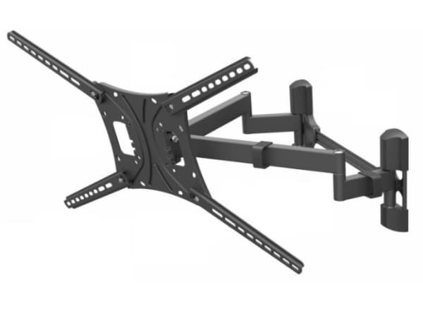 Barkan Mounting Systems WH-464-SW, 2,29 m (90"), 75 x 75 mm, 600 x 400 mm, -5 - 15°, 180°, Sort