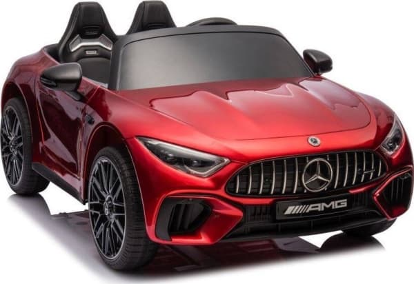 Lean Cars Batteribil Mercedes AMG SL63 Rödmålad