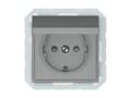 Miniatyrbild 4 av 5: Vilma Socket Grey Ip44 Rp16-003-22 Qr1000