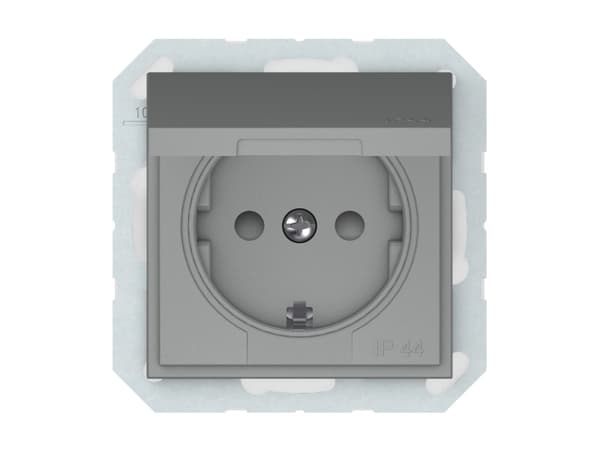 Vilma Socket Grey Ip44 Rp16-003-22 Qr1000